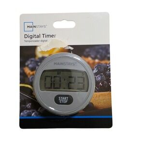 Mainstays Digital Kitchen Timer 99 Minute Countdown Timer Battery Included